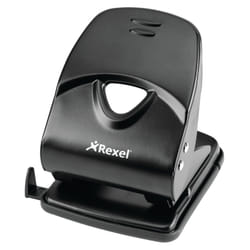 Rexel V240 2 Hole Punch Black