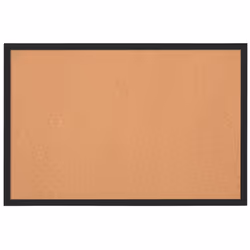 Rexel Cork Board with Black Frame 585x430mm, 585 mm, 430 mm, 584 mm, 584 mm, 17 mm