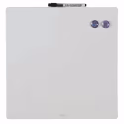 Rexel Magnetic Square Tile 360x360mm White, 360 x 360 mm, White, Magnet, 408 g