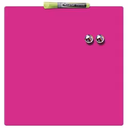 Rexel Magnetic Square Tile 360x360mm Pink