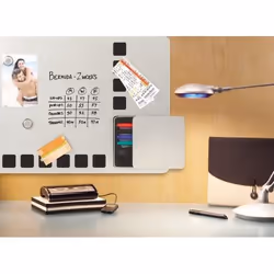 Rexel Magnetic Combination Board Silver 610x390mm