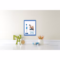 Rexel Magnetic Dry-Erase Board 216x280mm