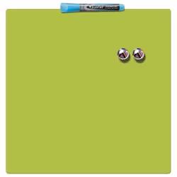 Rexel Magnetic Square Tile 360x360mm Green, 360 x 360 mm, Green, Magnet, 1.09 kg