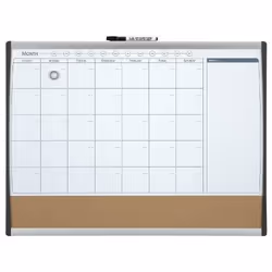 Rexel Magnetic Monthly Organiser Combi Board 585x430mm - Additional view 4