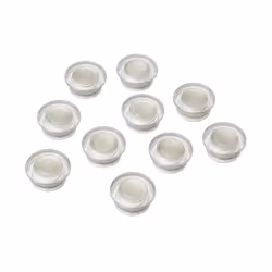 Nobo Rare Earth Magnets (10), Board magnet, Silver, Transparent, 32 mm, 32 mm, 9.2 mm, 96 g