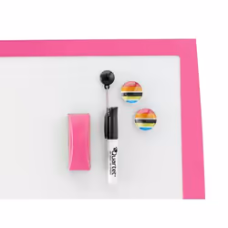 Rexel JOY Whiteboard Pretty Pink 585x430mm - Additional view 2