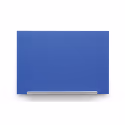 Nobo Diamond Glass Board Magnetic Blue 677x381mm, 677 x 381 mm, Glass, Horizontally, Fixed, Magnetic, Anti-scratch coating