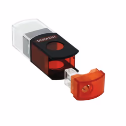Derwent Pencil Sharpener with Eraser  Dual 2 in 1 (2302376)