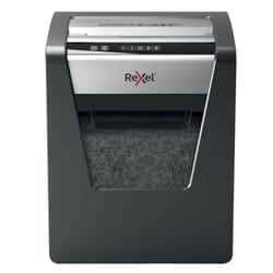 Rexel M510 paper shredder Micro-cut shredding 60 dB 22.3 cm Black. Sil