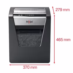 Rexel Momentum M510 paper shredder Micro-cut shredding Black - Additional view 4