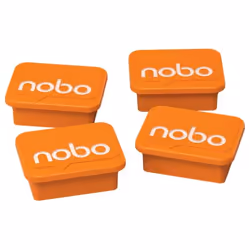 Nobo Haftmagnet Orange, 4 Stück Board magnet - Additional view 2
