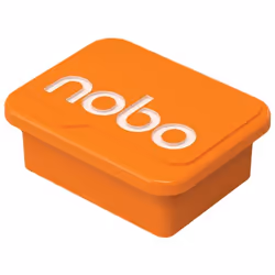 Nobo Haftmagnet Orange, 4 Stück Board magnet - Additional view 3