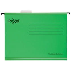 Rexel GRN FOOLSCAP SUSP FILES PK25