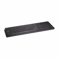 Kensington Keyboard AdvanceFit Wireless Black ES, Full-size (100%), Wireless, RF Wireless, QWERTY, Black
