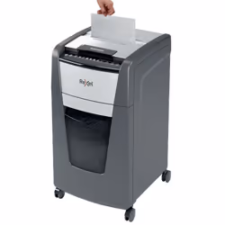 Rexel Optimum AutoFeed+ 300X paper shredder Cross shredding 55 dB 23 cm Black, Silver - Additional view 6