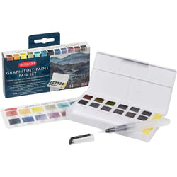 Derwent Graphitint Paint 12 Pan Palette, 2305790