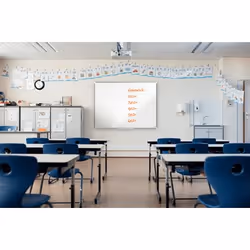 Nobo Premium Plus whiteboard 1200 x 1200 mm Melamine Magnetic