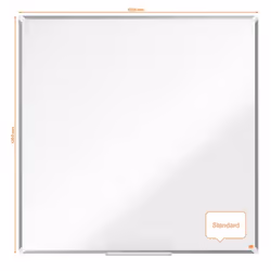 Nobo Premium Plus whiteboard 1200 x 1200 mm Melamine Magnetic - Additional view 7