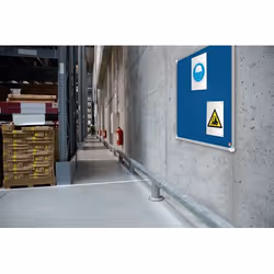 Nobo Premium Plus insert notice board Indoor Blue Aluminium - Additional view 4