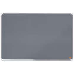 Felt notice board with a modern stylish aluminum trim and fixed with a through corner wall mounting. Excellent felt notice bo ...