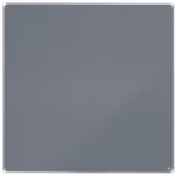 Felt notice board with a modern stylish aluminum trim and fixed with a through corner wall mounting. Excellent felt notice bo ...