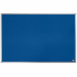 Nobo 1915203 bulletin board Fixed bulletin board Blue Felt