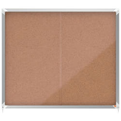 Nobo 1915332 insert notice board Indoor Brown Aluminium