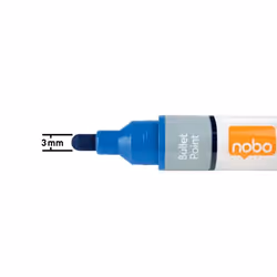Nobo 1915378 marker 10 pc(s) Bullet tip Blue - Additional view 4