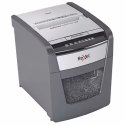 Rexel Optimum AutoFeed+ 50X paper shredder Cross shredding 55 dB 22 cm Black, Grey