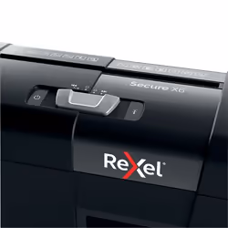 Rexel Secure X6 paper shredder Cross shredding 70 dB Black - Additional view 7
