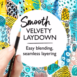 Derwent Chromaflow Coloured Pencils Tin, Set of 24, 3.5mm Core, Premium Core Strength, Professional Quality, Vibrant & Blendable, Ideal for Drawing &