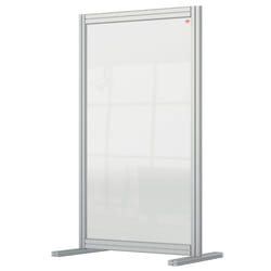 Nobo 1915493 magnetic board Grey, Transparent