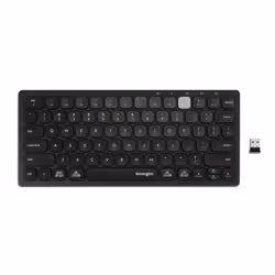 Kensington K75502ES keyboard Universal RF Wireless + Bluetooth QWERTY Spanish Black