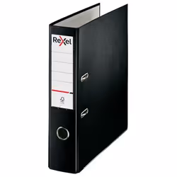 Rexel Lever Arch File Polypropylene ECO A4 75mm Black 2115715
