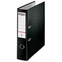 Rexel Lever Arch File Polypropylene ECO A4 75mm Black 2115715