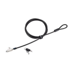 Kensington Slim N17 2.0 Keyed Laptop Lock for Wedge-Shaped Slots - Like Keyed
