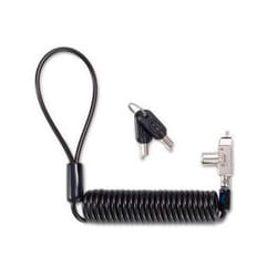 Kensington Slim N17 2.0 Portable Keyed Laptop Lock for Wedge-Shaped Slots - Like Keyed