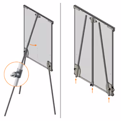 Nobo 1915701 whiteboard - Additional view 4