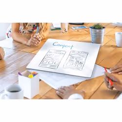 Nobo Frameless Magnetic Modular Whiteboard - Additional view 7