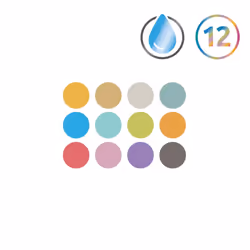 Derwent Metallic Watercolor Paint Pan Set (2306246)