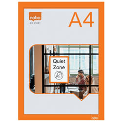 Nobo 1915695 magnetic frame A4 Orange