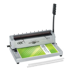 GBC W12 Wire binding machine 125 sheets Silver