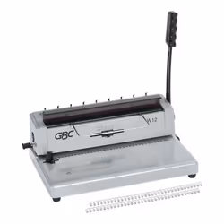 GBC W12 Wire binding machine 125 sheets Silver