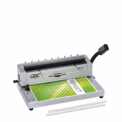 GBC W12 Wire binding machine 125 sheets Silver - Additional view 8