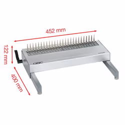 GBC CC500 Comb binding machine 500 sheets Silver - Additional view 4