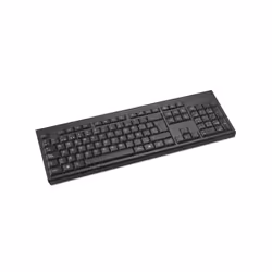 Kensington KB150 EQ Wireless Keyboard, Full-size (100%), Wireless, RF Wireless, Membrane, QWERTY, Black