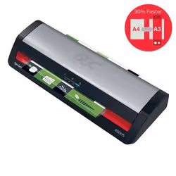 GBC 4410072UK laminator Hot laminator 800 mm/min Black, Grey - Additional view 6