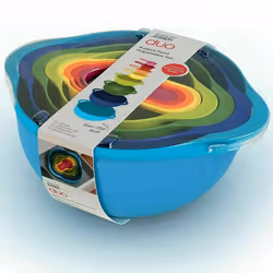 Joseph Joseph DUO 8-Piece Nesting Food Prep Bowl Set