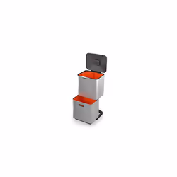 Joseph Joseph Totem Max 60 Litre Waste Separation and RecyclingÃâ Bin, Stainless Steel