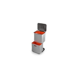 Joseph Joseph Totem Max 60 Litre Waste Separation and RecyclingÃÃ¢Â Bin, Stainless Steel